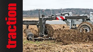 Tschüss Grubber Kettenscheibenegge Fliegl KSE 680 in der traction Arbeitsprobe [upl. by Cynthea]