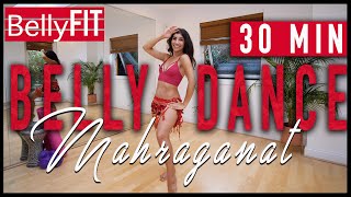 30Minute  Mahraganat style  راقصة شرقىمهرجان  Belly dance Cardio [upl. by Gerladina600]