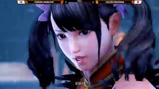 TW FIGHTER  TANUKANA ling xiaoyu VS RANGCHU Panda Tekken 7 World Tour 2018 [upl. by Aramoj]