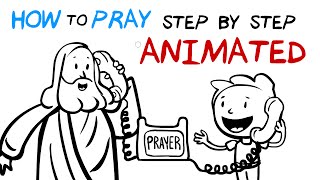 How to Pray Step by Step  Animated [upl. by Mimajneb]