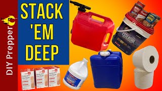 10 Types of Items Preppers Should Stockpile [upl. by Airdnaxila962]