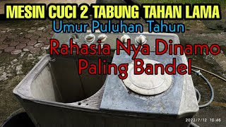 Rekomendasi Mesin Cuci 2 Tabung Yang Tahan LamaUmur Puluhan Tahun Nemu Di Tempat Sampah [upl. by Aniri]