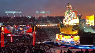 Wrestlemania 37 Opening Pyro [upl. by Paten394]