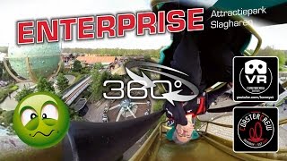 360° Enterprise Attractiepark Slagharen 360 Video  Schwarzkopf Enterprise VR Google Cardboard POV [upl. by Screens]