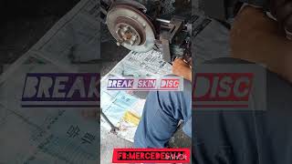 brake disc skimming  how to brake disc skimming shorts love viralvideo [upl. by Grishilda]