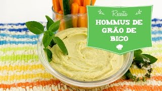 Receita de Homus de Grão de Bico [upl. by Sutphin]