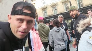 ROMAN ATWOOD AND FOUSEYTUBE IN GLASGOW [upl. by Atekal]