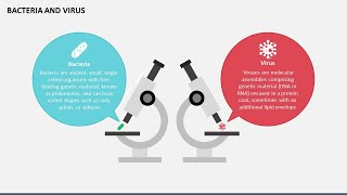 Bacteria and Virus Animated PPT Slides [upl. by Afatsum]