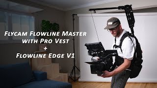 Flycam Flowline Master Pro Vest with Edge V1 Stabilization Arm  For Camera amp Gimbals [upl. by Atinaw]