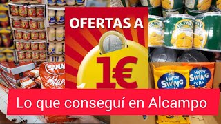 Todo a 1 euro alcampo Volvió septiembre 2023 Supermercado de España [upl. by Pepillo]