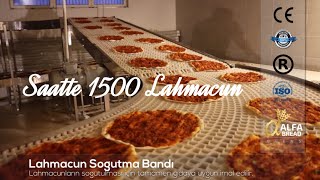 ALFA LO80K  LAHMACUN MAKİNESİ  LAHMACUN ÜRETİM HATTI [upl. by Yeta842]