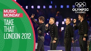 Take That  London 2012 Performance  Music Monday [upl. by Aiket]