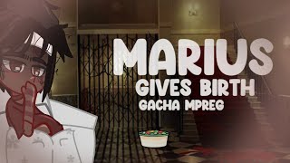 Marius gives birth Gacha mpreg  gacha birth boy [upl. by Sivram]