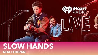 Niall Horan Performs Slow Hands Live and Acoustic at iHeartRadio Live Canada [upl. by Vanhomrigh]