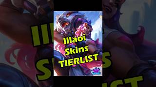 Illaoi Skins Tier List leagueoflegends illaoi tierlist worlds2024 gaming riotgames lolskins [upl. by Rehptsirhc]