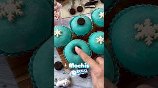 MOCHIS DE OREO 🩵 recetas recetasfaciles kawaii [upl. by Aronoel]