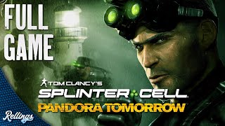 Splinter Cell Pandora Tomorrow PS3 Full Game Playthrough No Commentary [upl. by Yolande]