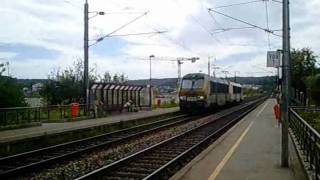 10 min en gare de Differdange Luxembourg un jour de mois daout [upl. by Nnylak]