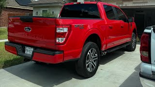 MBRP Side Exit Dual Tip Exhaust  23’ F150 [upl. by Nnahaid]