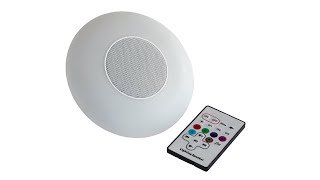 Bramblecrest Bluetooth Parasol Speaker with LED Lights [upl. by Nevaj]