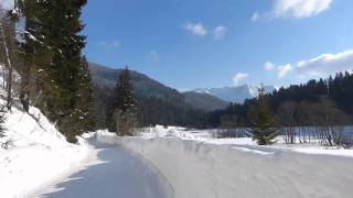 Spitzingsee im Winter mit Lumix DMCFZ150 [upl. by Lennon660]