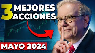 🟢 Las 3 MEJORES ACCIONES para Invertir en Mayo 2024  Que acciones Comprar Ahora [upl. by Kiersten425]