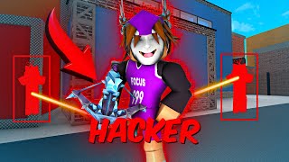 Using HACKS To BEAT PLAYERS in MM2 😂 Murder Mystery 2 Funny Moments [upl. by Belmonte259]