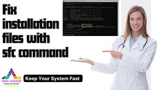 Fix installation files with sfc command [upl. by Duquette]