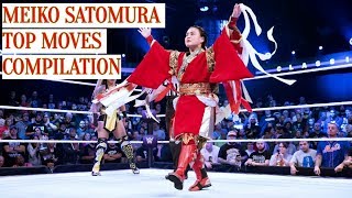 WWE Meiko SatomuraTop Moves Compilation [upl. by Nelyk]