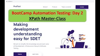 Day2 Bootcamp Automation  Xpath Masterclass [upl. by Nadiya]