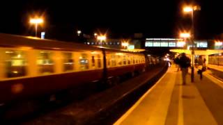 DRS class 37 37607 amp 37218 with DBS Class 67 67008 at Banbury 6th April 2015 [upl. by Lleda]