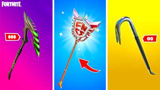 Fortnites RAREST Pickaxes [upl. by Teryn]