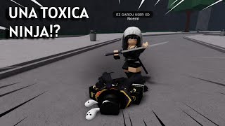 Una Toxica En Saitama Battlegrounds  Roblox [upl. by Torin140]