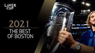 The Best of Boston  Laver Cup 2021 [upl. by Rodrich]