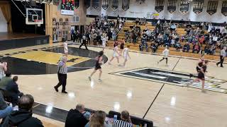 Newberry Varsity Boys Basketball vs St Ignace [upl. by Naegem603]