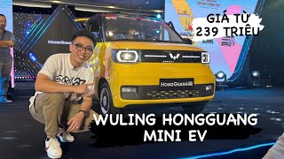 Xem trực tiếp Wuling HongGuang Mini EV nhỏ xinh sạc pin mất 69 tiếng giá từ 239 triệu [upl. by Hak242]