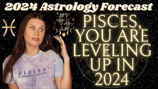 PISCES 2024 YEARLY HOROSCOPE ♓ You are the MAIN CHARACTER  Growing Pains amp Mastering Your Magic 🪄 [upl. by Leeland]