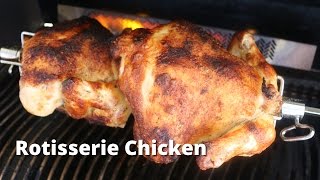 Rotisserie Chicken on the Napoleon Gas Grill  Rotisserie Chicken Recipe with Malcom Reed [upl. by Allecsirp280]