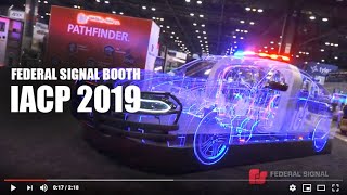 Federal Signal  IACP 2019 [upl. by Ainad]