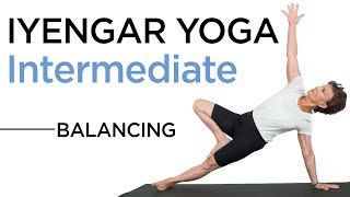 Iyengar Yoga Intermediate LevelBalancing [upl. by Katee]