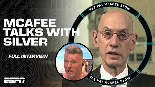 Adam Silver Full Interview InSeason Tournament success NBA diversity amp more  The Pat McAfee Show [upl. by Kubiak]