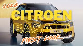 2024 Citroen Basalt Coupe SUV │ First Look citroenbasalt [upl. by Oiludbo]