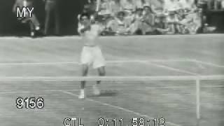 1957 Wimbledon Althea Gibson Wins [upl. by Ronen]