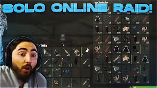 EPIC SOLO ONLINE RAID IN RUST [upl. by Arturo]