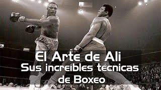 El Arte de Muhammad Ali sus increíbles técnicas de Boxeo el quotAli Shufflequot y el quotRope a Dopequot [upl. by Nnazil]