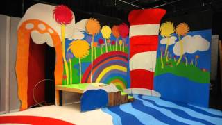 Painting A Seussical Set at First Academy [upl. by Idahs202]