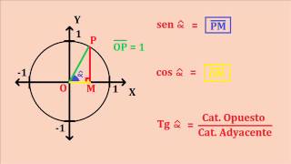 Explicación Circunferencia Trigonométrica [upl. by Giffer339]