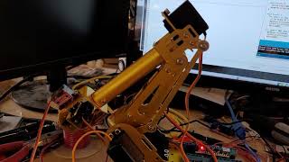 The mg996r on robot arm [upl. by Aniweta]