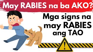 🐶 Sintomas na may RABIES ang TAO mula sa KAGAT ng ASO o PUSA  May gamot ba dito [upl. by Edea]