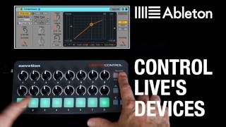 Novation Launch Control USB MIDI Controller Overview  Full Compass [upl. by Atinehc]